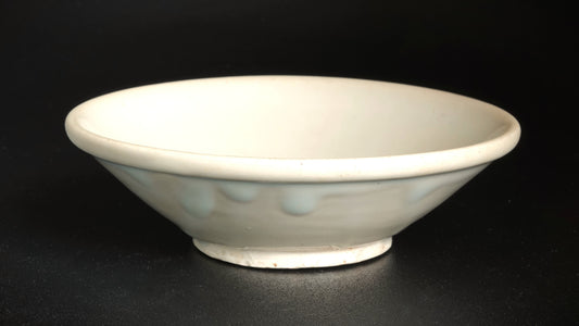 晚唐五代定窯白釉玉璧底茶盞